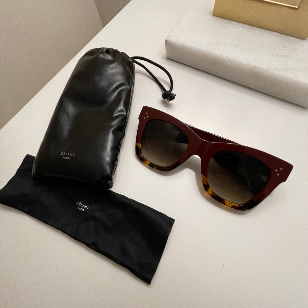 Authentic Celine Cat Eye Sunglasses
